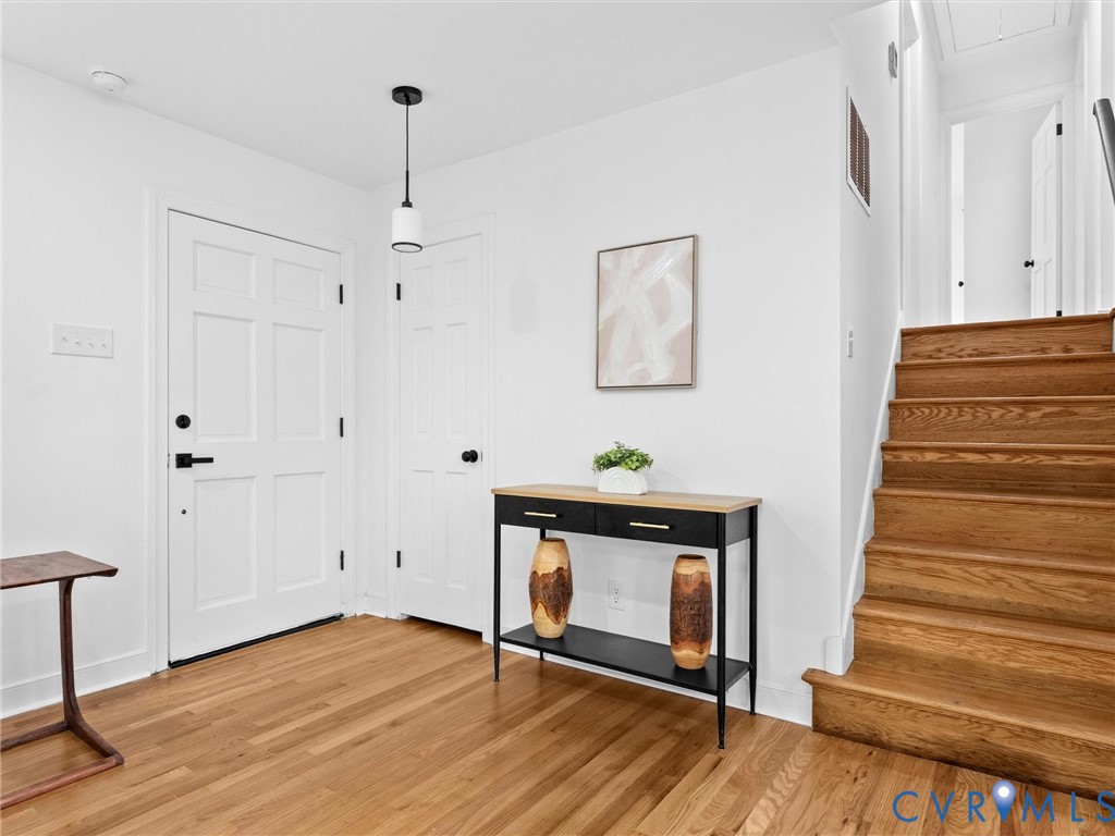 7361 Creek Ridge Road Henrico, VA 23231 - Photo 3 of 51 Wood-finish flooring throughout, white paneled doo