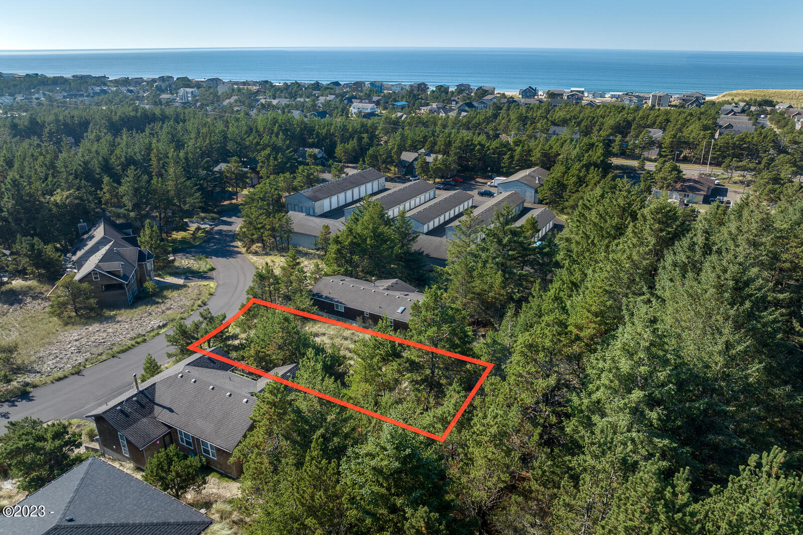 Lot 73 Nestucca Ridge Road Pacific City, OR 97135 - Photo 3 of 8 Drone shot to the SW