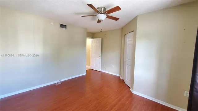 wooden floor in an empty room