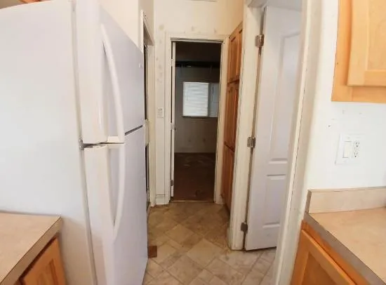 a view of closet area
