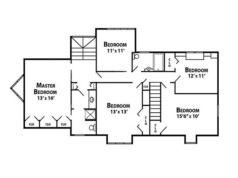 23 Belmont Road Warwick, RI 02818 - Photo 24 of 25 2nd Floor Plan.