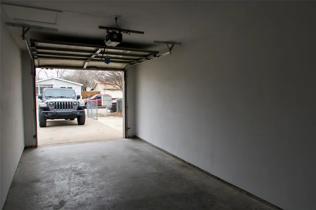 a view of storage and utility room