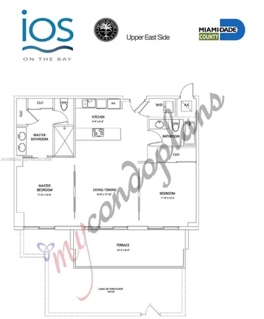 $4,950 | 720 Northeast 62nd Street, Unit 507, Miami, FL 33138