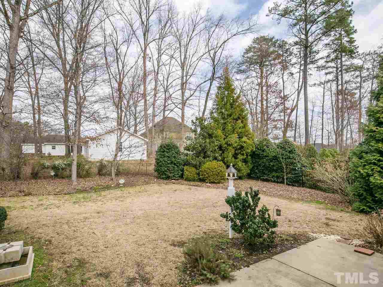 1832 Stannard Trail Raleigh, NC 27612 - Photo 24 of 25 Back Yard