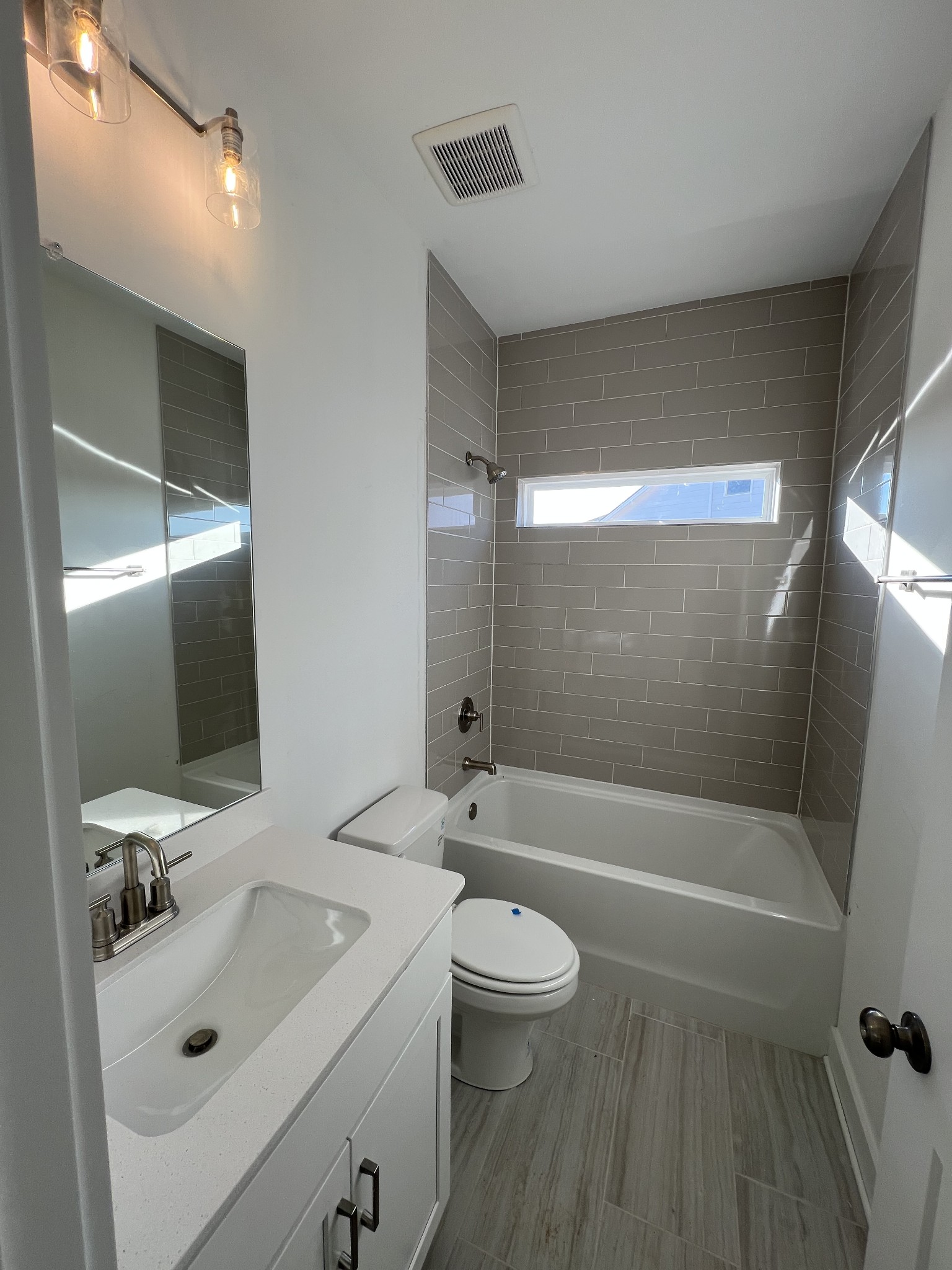 309 Strong Street Columbia, TN 38401 - Photo 15 of 33 a bathroom with a sink a toilet and shower