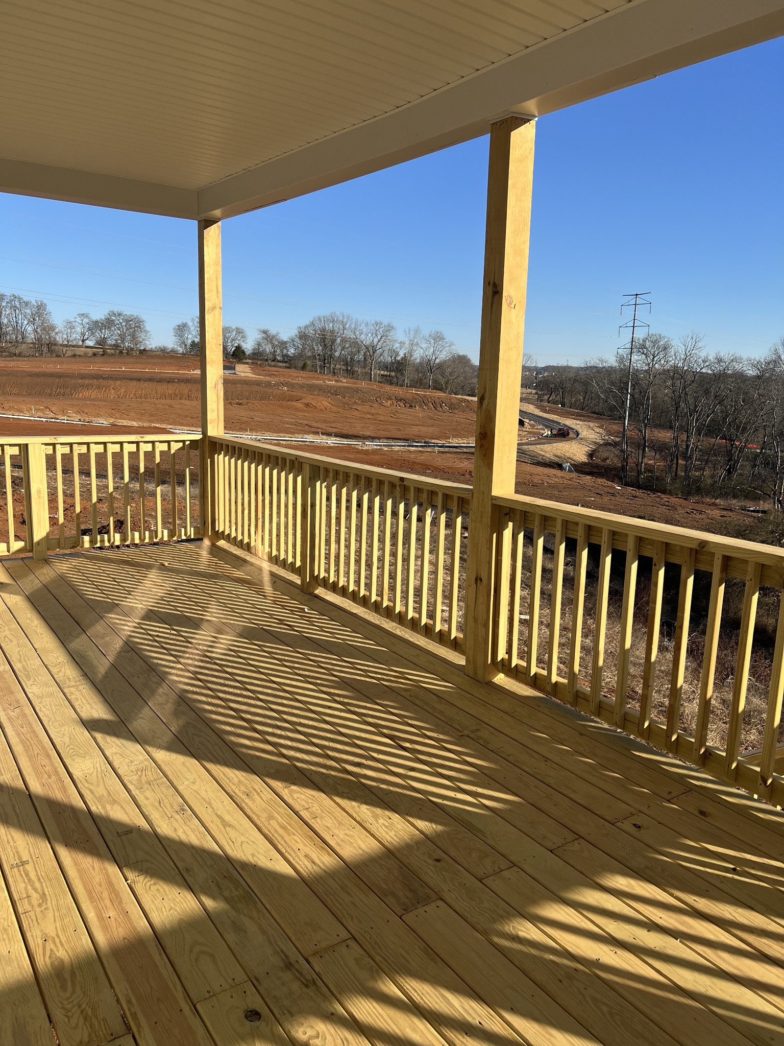 309 Strong Street Columbia, TN 38401 - Photo 21 of 33 a view of a balcony with wooden floor and outdoor space