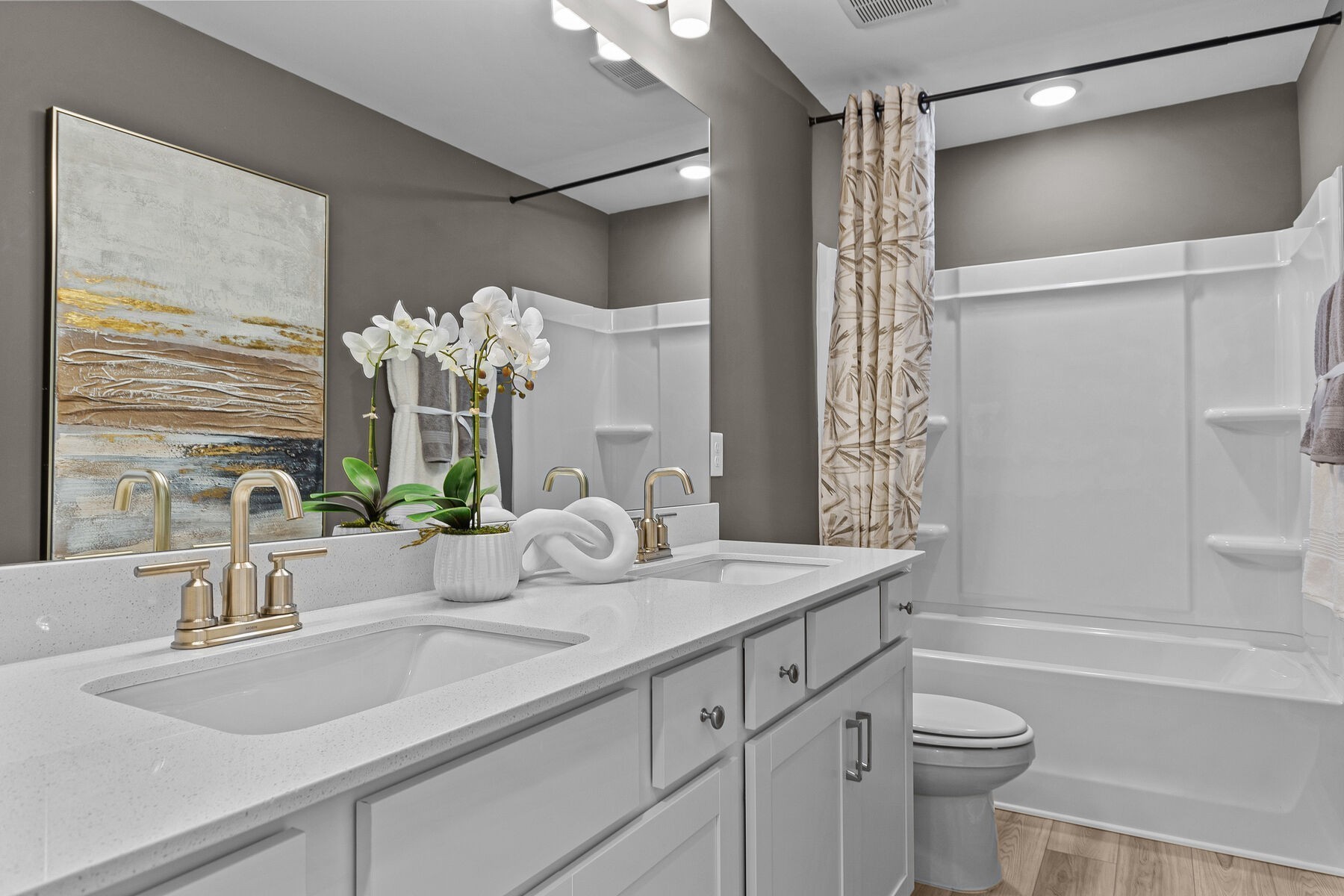 309 Strong Street Columbia, TN 38401 - Photo 30 of 33 a bathroom with a sink a toilet and shower