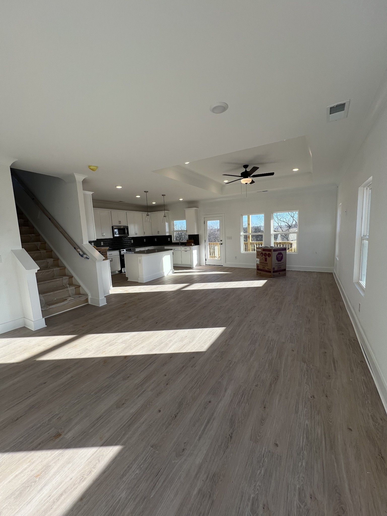 309 Strong Street Columbia, TN 38401 - Photo 5 of 33 a view of kitchen and hall with wooden floor