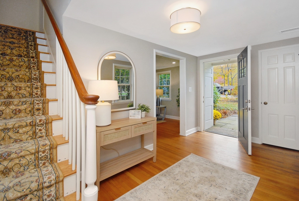 213 Nashoba Road Concord, MA 01742 - Photo 3 of 33 a view of an entryway with wooden floor