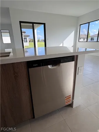 a close view of sink and mirror