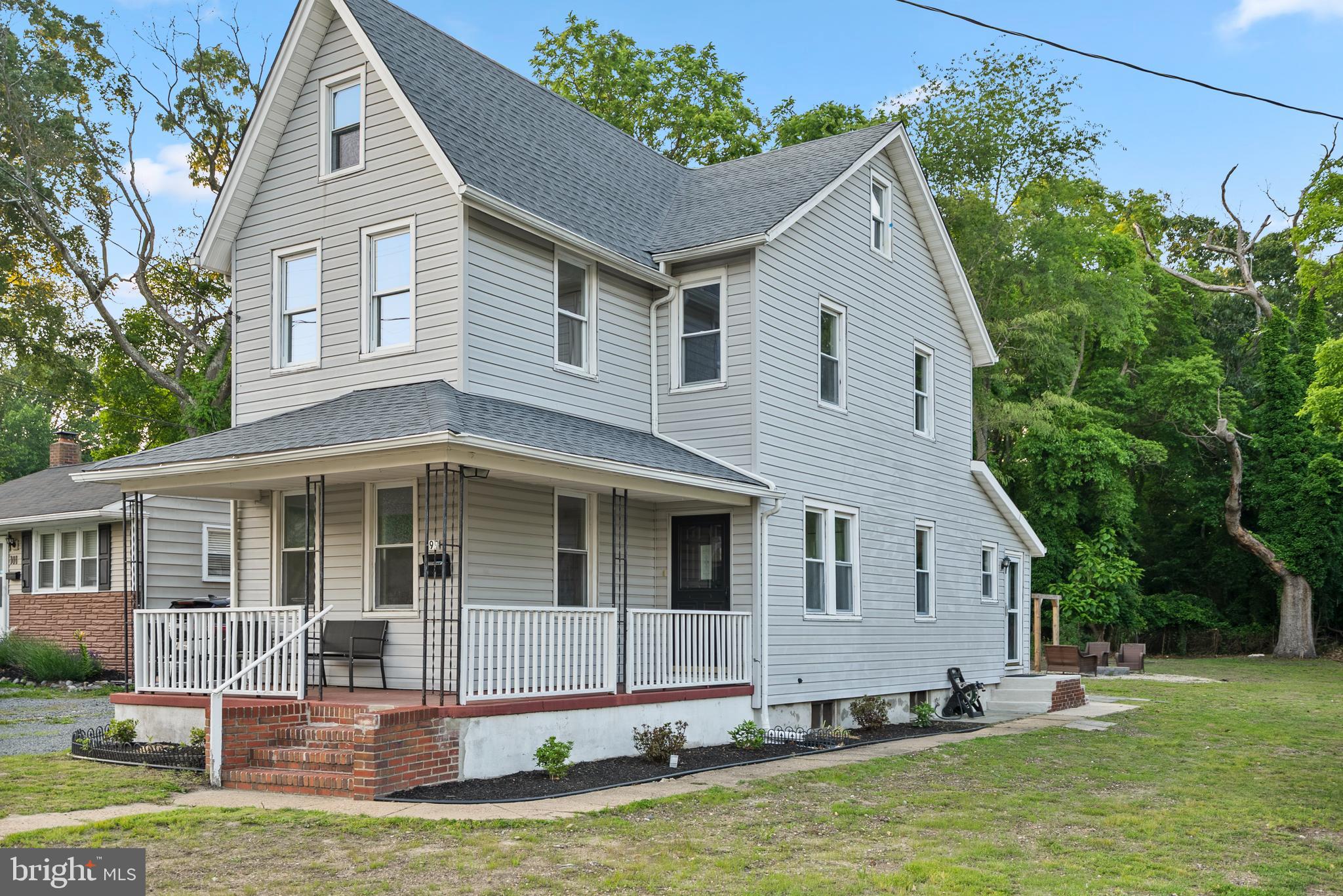 99 Chews Landing Road Clementon, NJ 08021 - Photo 3 of 37 a house that has a large pool in front of it