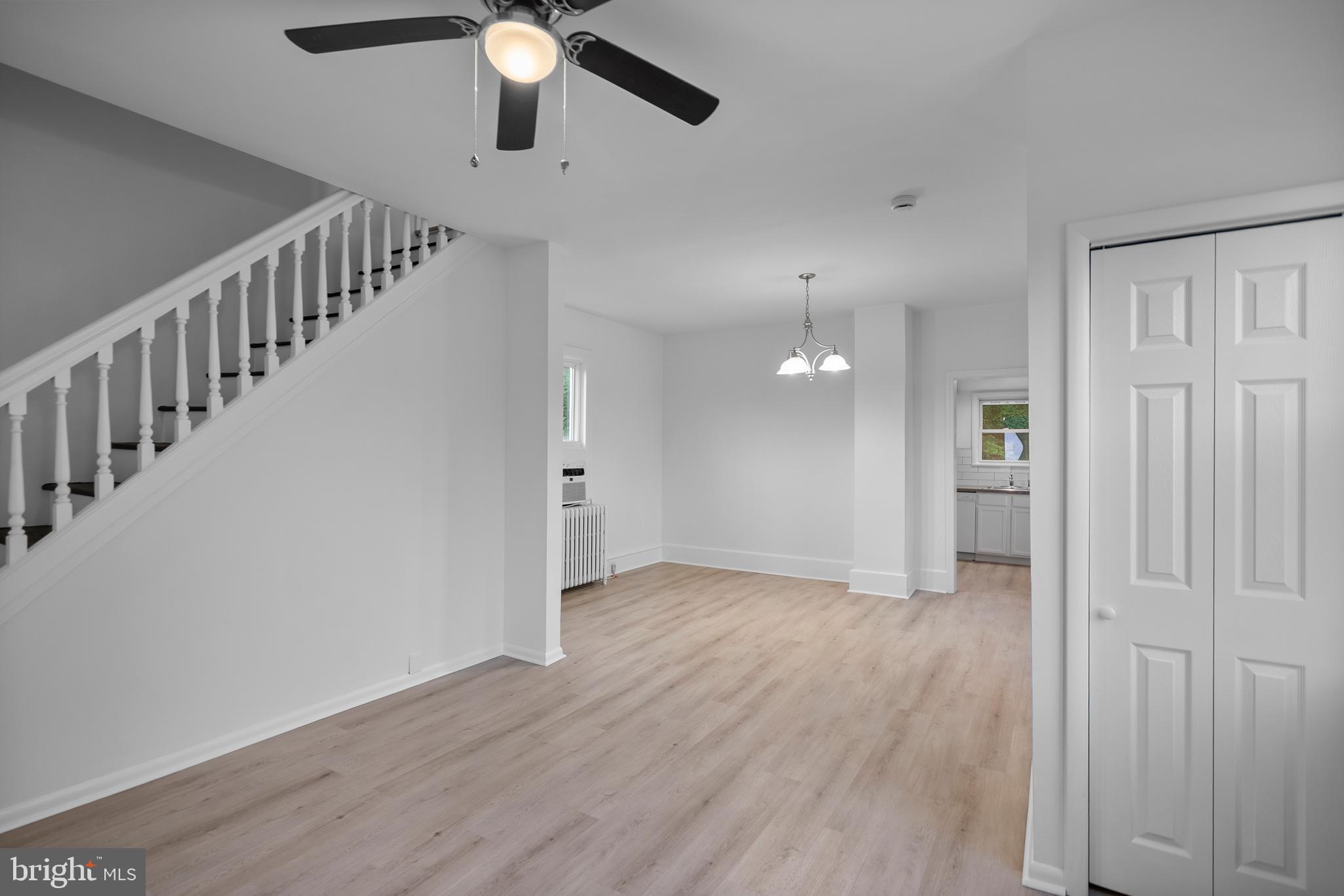 99 Chews Landing Road Clementon, NJ 08021 - Photo 6 of 37 wooden floor in an empty room with a window