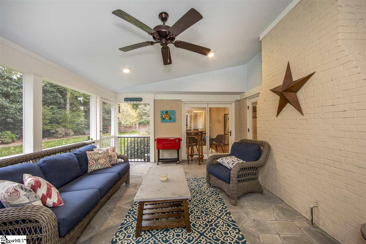 316 Chapman Road Greenville, SC 29605 - Photo 13 of 36 Ideal entertaining flow... Den to Porch to Kitchen to Den....