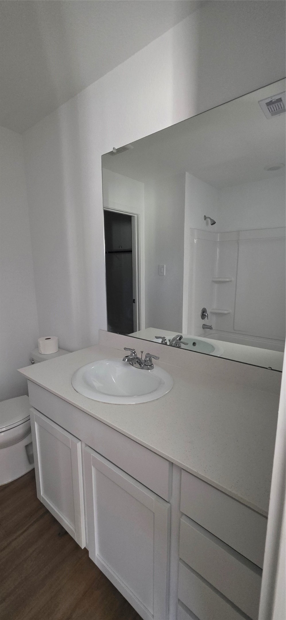 2410 Ridge Oak Drive Conroe, TX 77301 - Photo 15 of 31 a bathroom with a sink and a mirror