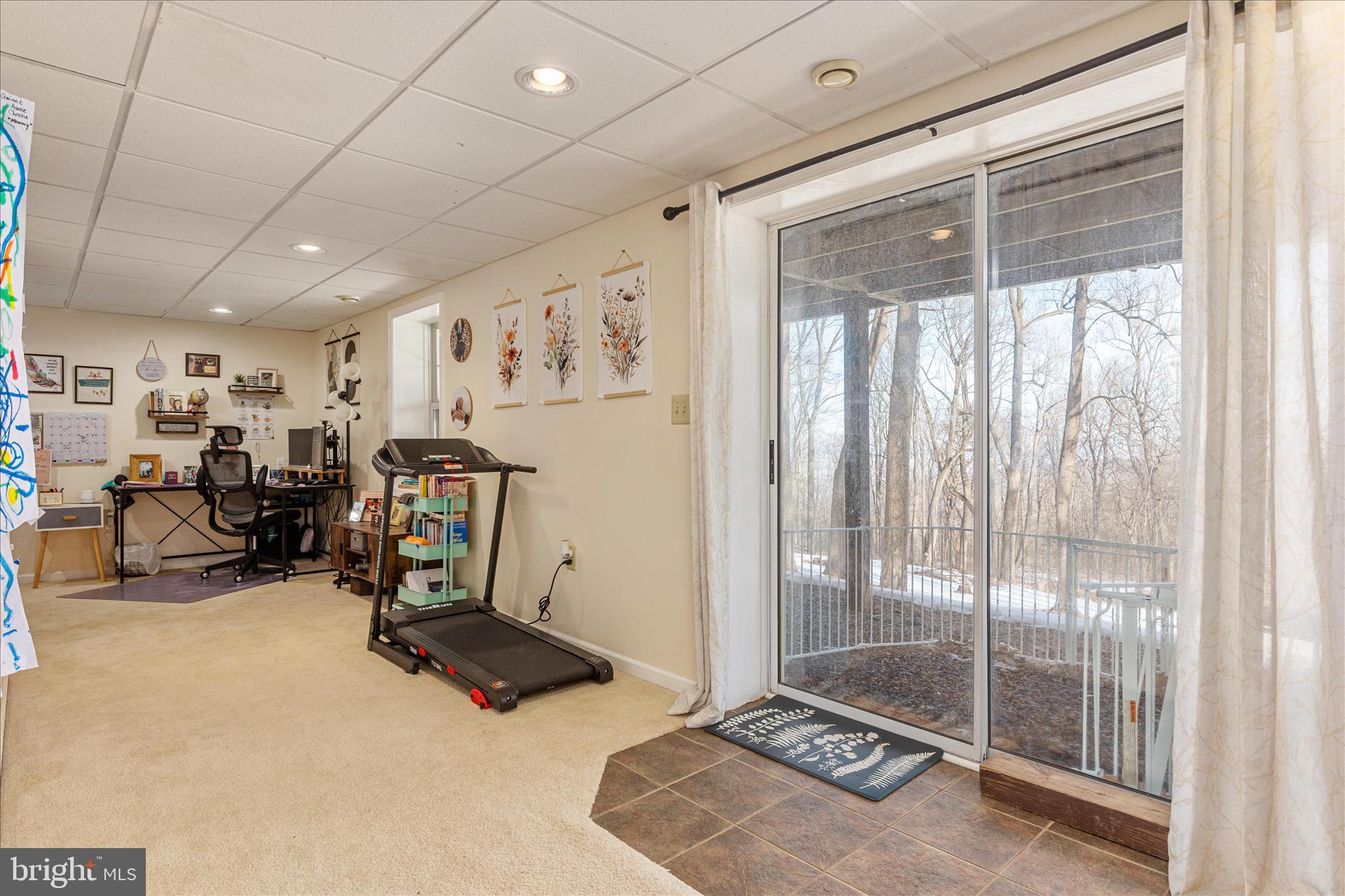 67 Pocahontas Road Front Royal, VA 22630 - Photo 29 of 49 a room with gym equipment and a large window