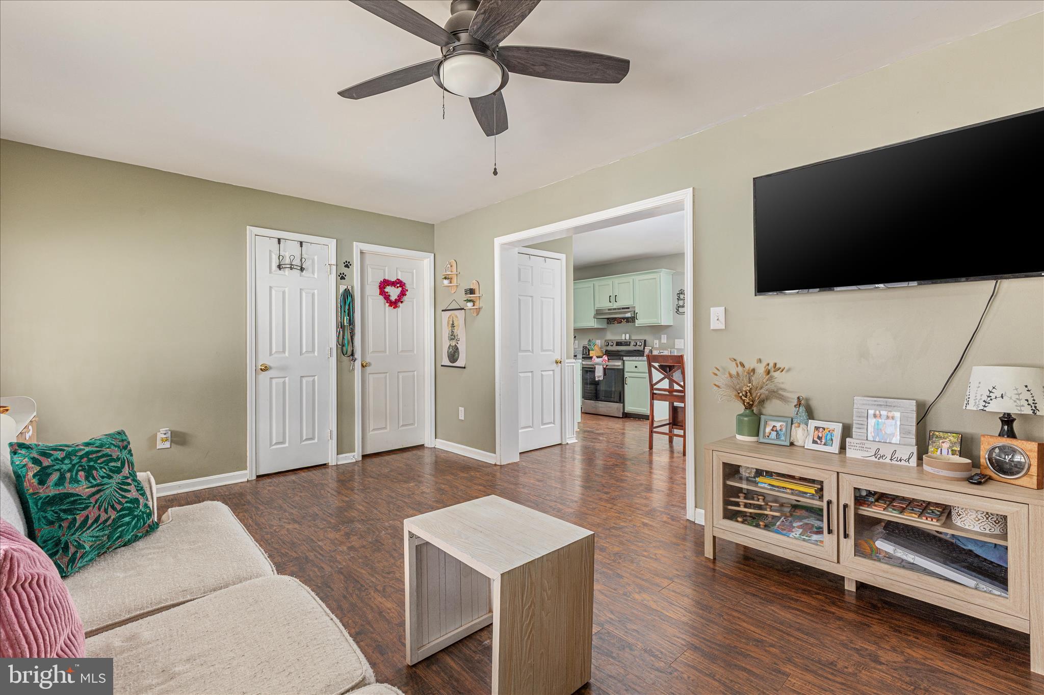 67 Pocahontas Road Front Royal, VA 22630 - Photo 10 of 49 a living room with furniture and a flat screen tv