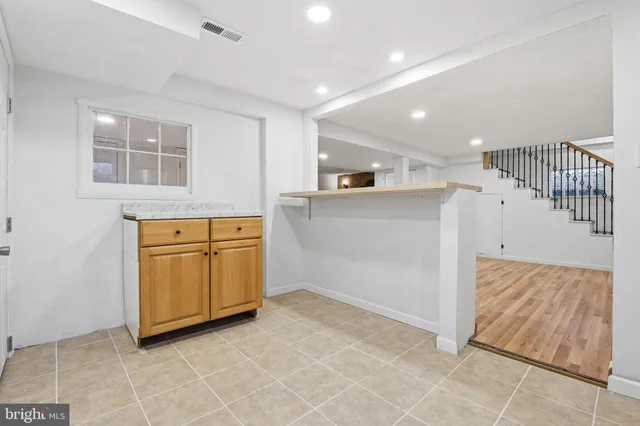 a view of storage and utility room