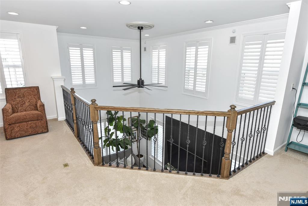 28 Autumn Way, Unit 72 Montvale, NJ 07645 - Photo 21 of 34 a view of staircase with furniture and windows