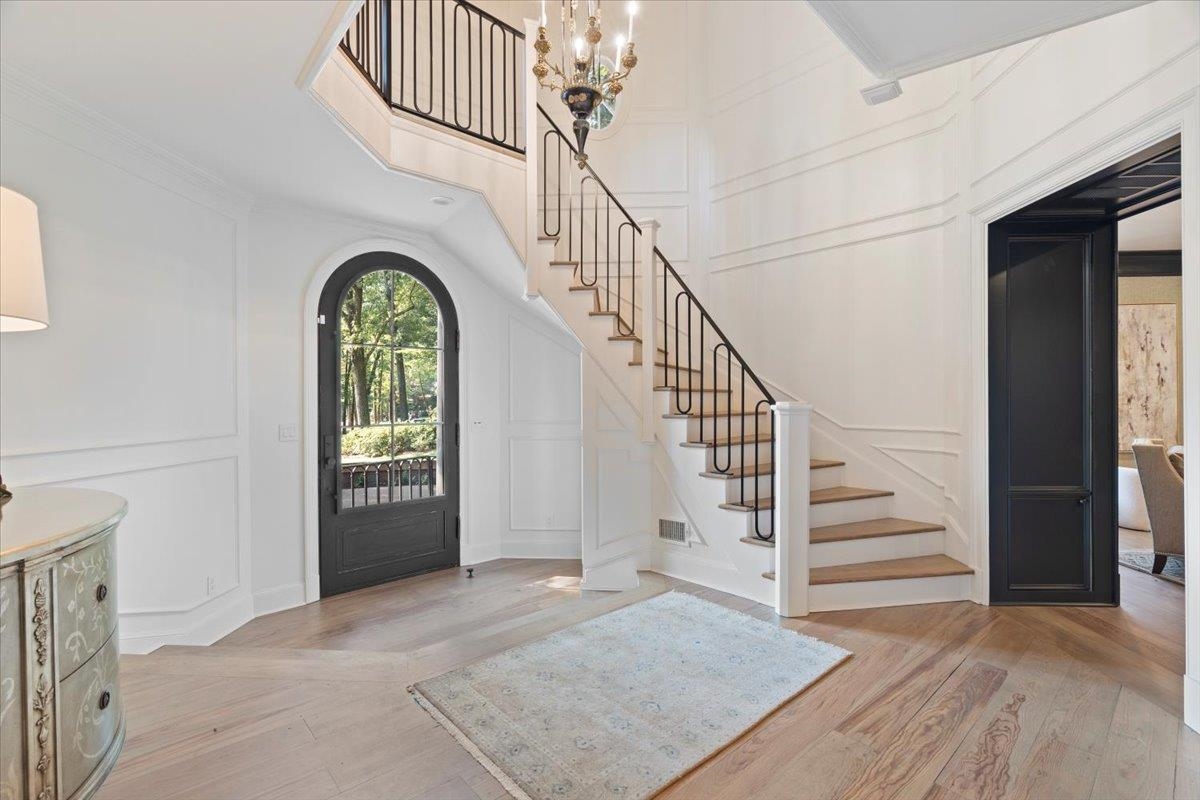 425 River Oaks Road Memphis, TN 38120 - Photo 2 of 39 a view of entryway and hall with wooden floor