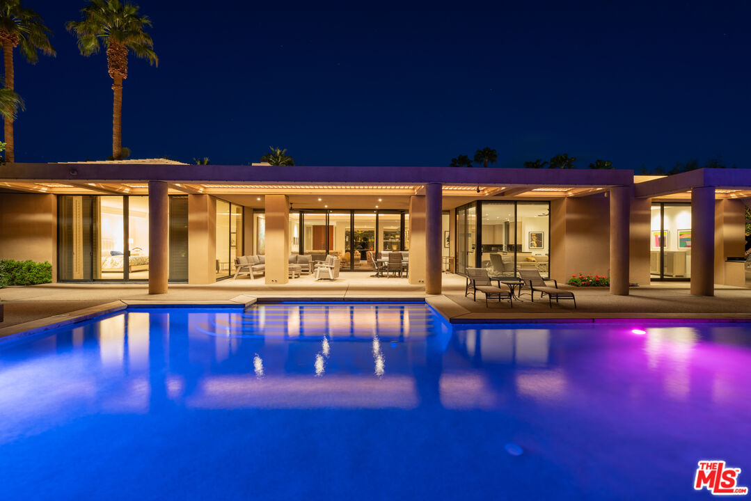 40590 Morningstar Road Rancho Mirage, CA 92270 - Photo 3 of 39 a view of swimming pool with outdoor seating