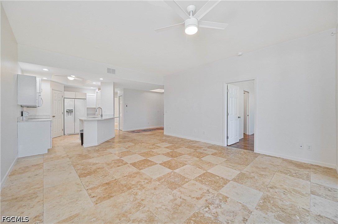 14967 Rivers Edge Court, Unit B1 Fort Myers, FL 33908 - Photo 12 of 36 a view of an empty room