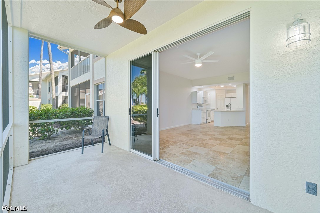 14967 Rivers Edge Court, Unit B1 Fort Myers, FL 33908 - Photo 8 of 36 a view of livingroom with furniture and windows