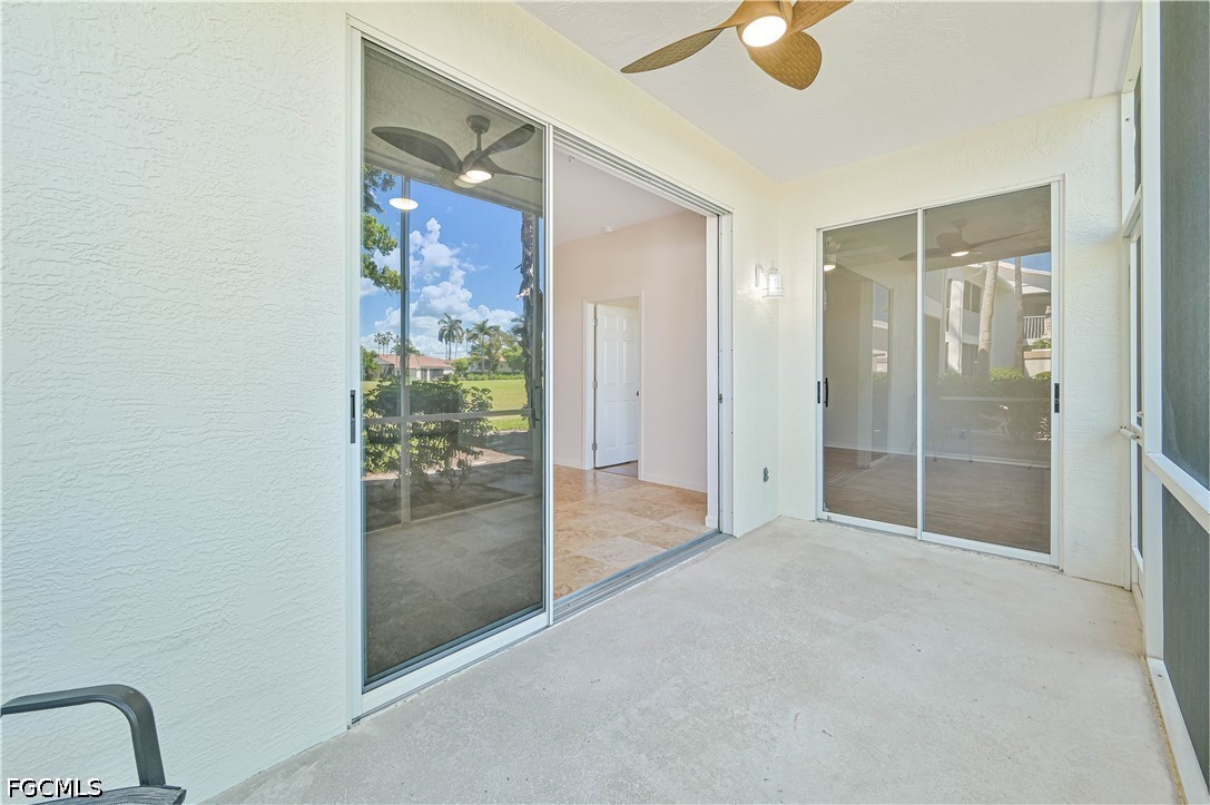 14967 Rivers Edge Court, Unit B1 Fort Myers, FL 33908 - Photo 9 of 36 a view of livingroom with a hallway