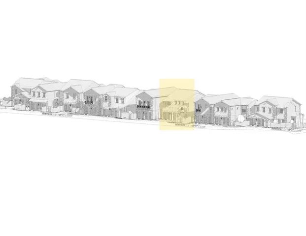 a view of a city from a terrace