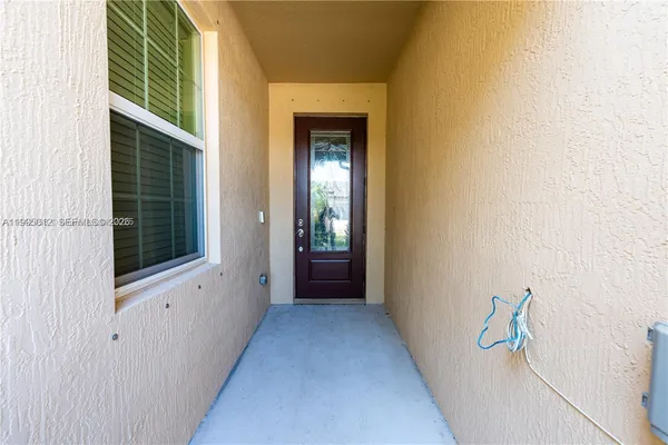 a view of an entryway