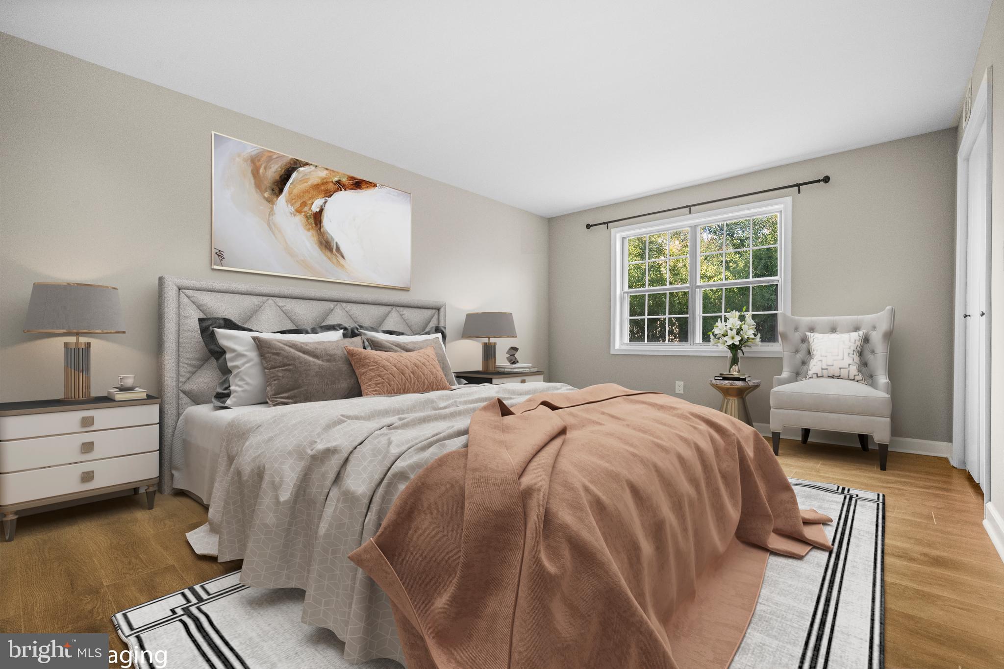 1134 South Washington Street, Unit T1 Falls Church, VA 22046 - Photo 21 of 34 a bedroom with bed and window