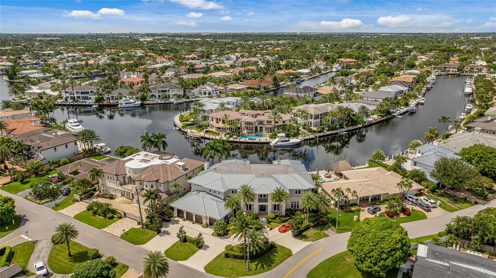 3211 Northeast 27th Avenue Lighthouse Point, FL 33064 - Photo 2 of 98 an aerial view of residential houses with outdoor space