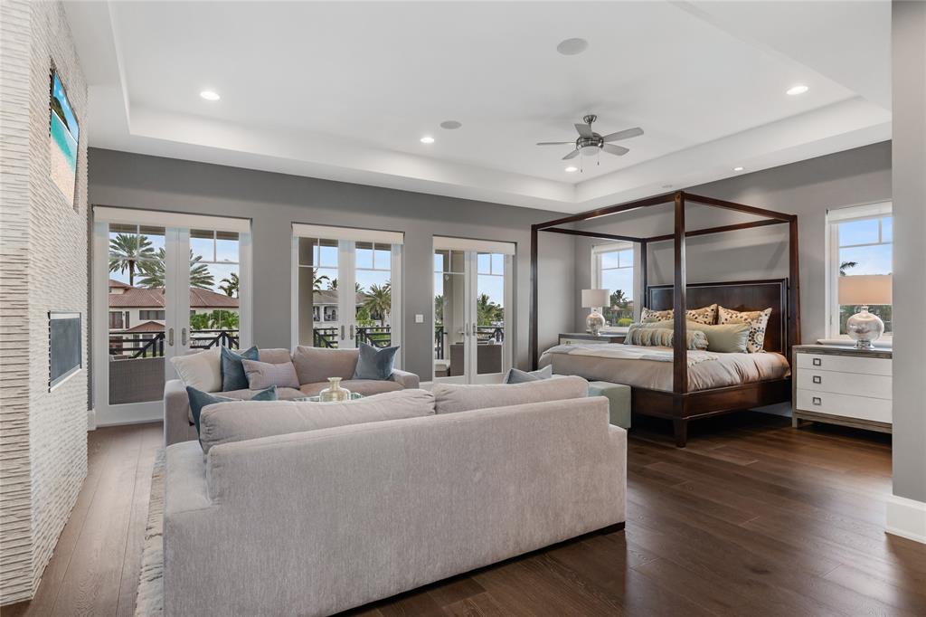3211 Northeast 27th Avenue Lighthouse Point, FL 33064 - Photo 48 of 98 a living room with furniture and a large window