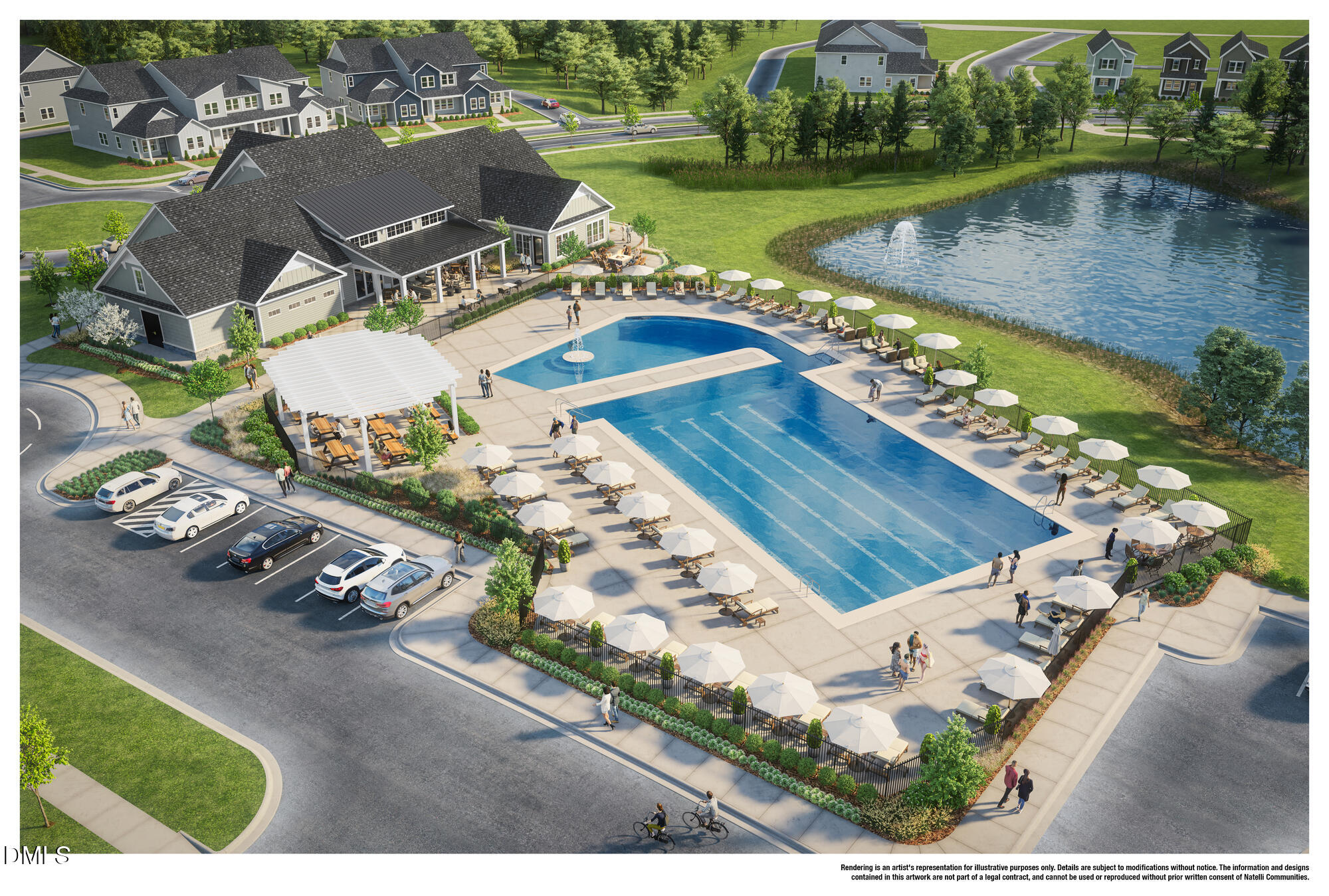 1717 Flint Hl Lane Raleigh, NC 27604 - Photo 23 of 26 NAT-2501 Allen Park - Central Park Area_