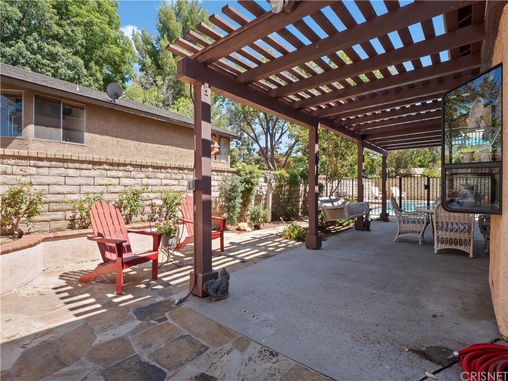 25656 Yucca Valley Road Valencia, CA 91355 - Photo 33 of 49 Shady back patio