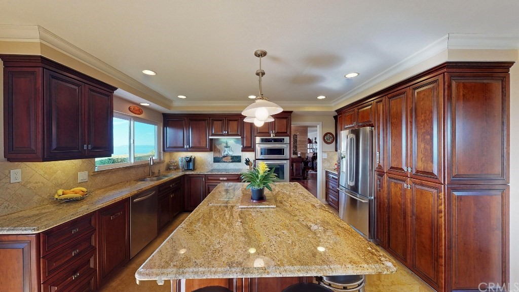 119 Monarch Bay Drive Dana Point, CA 92629 - Photo 23 of 24 a large kitchen with lots of counter space