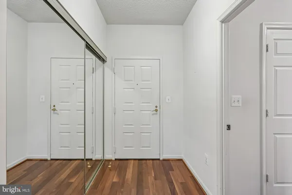 a view of front door