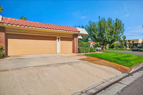 a view of a street with wooden stairs
