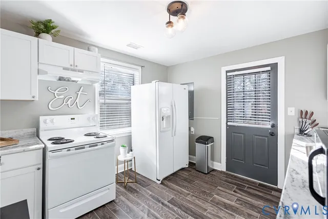 a room with storage and utility