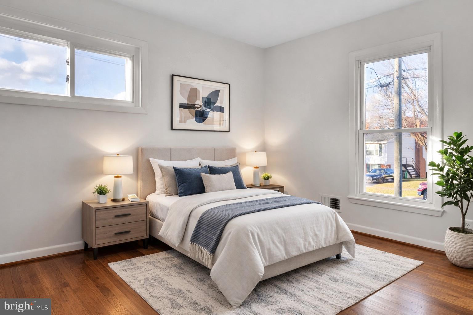 4224 Kinmount Road Lanham, MD 20706 - Photo 22 of 45 a bedroom with bed and a window
