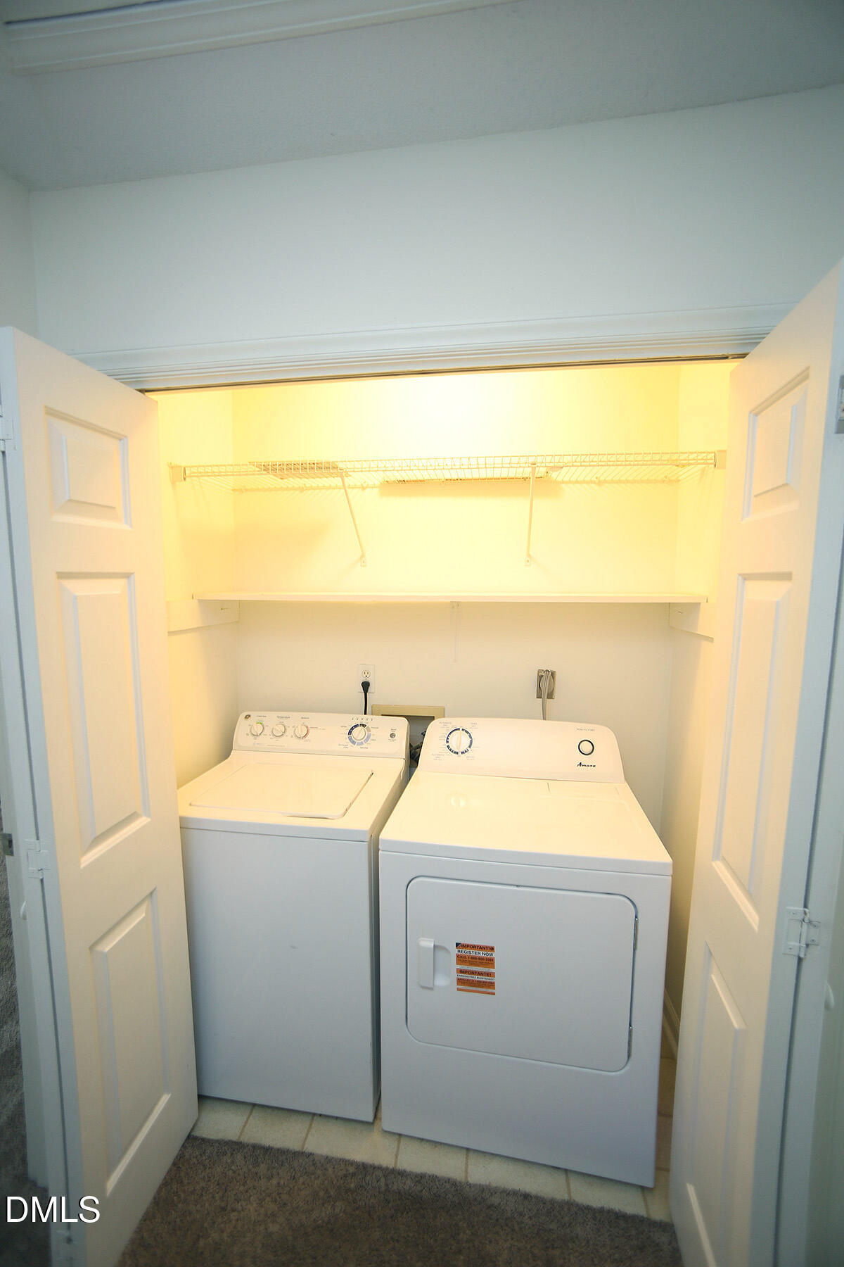6514 Hearthstone Drive Raleigh, NC 27615 - Photo 14 of 16 a utility room with dryer and washer