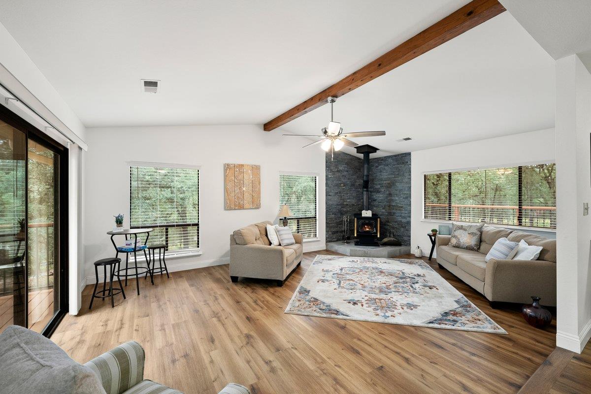6561 Trinity Way Placerville, CA 95667 - Photo 3 of 58 a living room with furniture and a large window