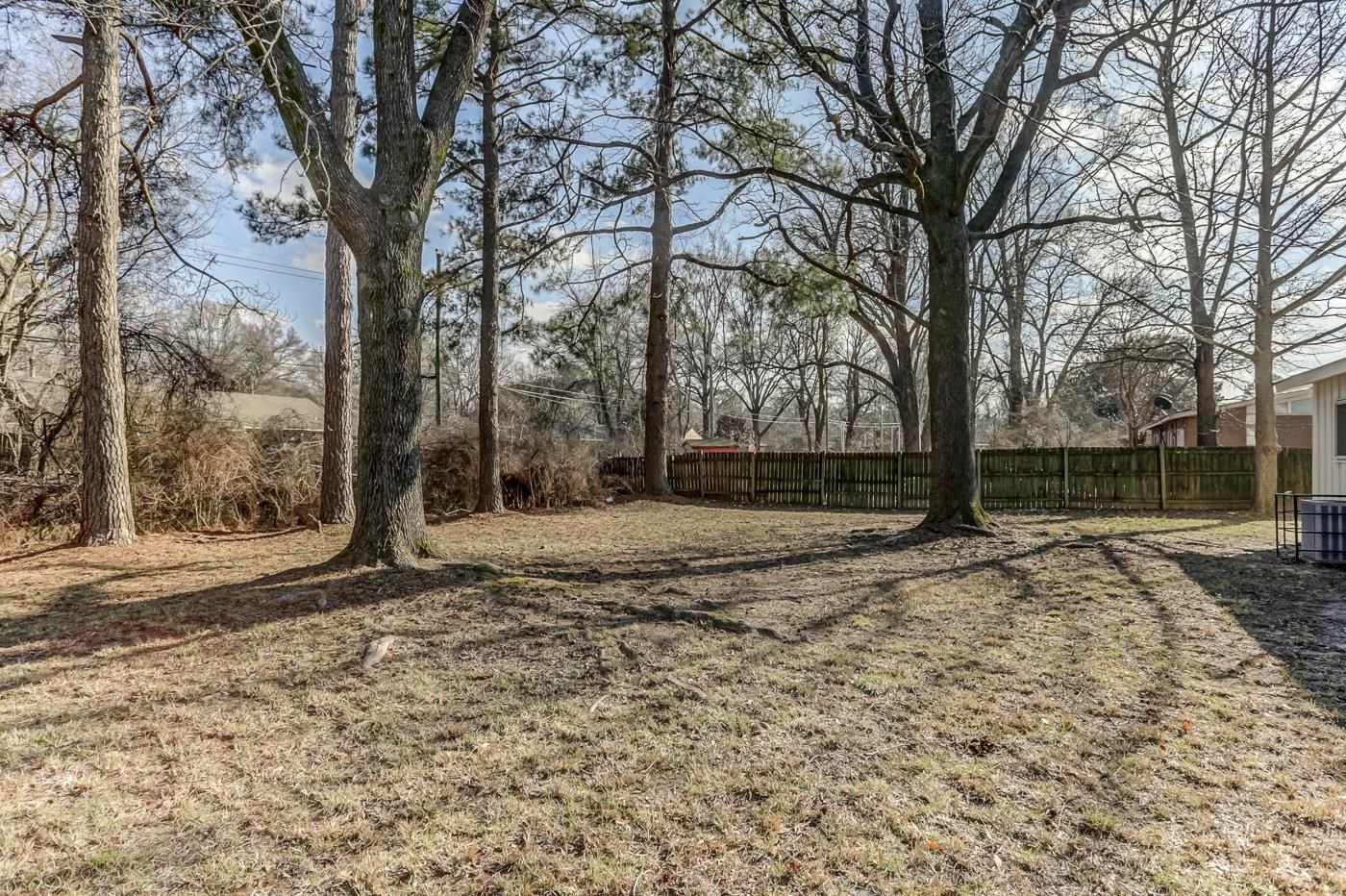 5244 Whitworth Road Memphis, TN 38116 - Photo 14 of 14 a view of a yard with a trees