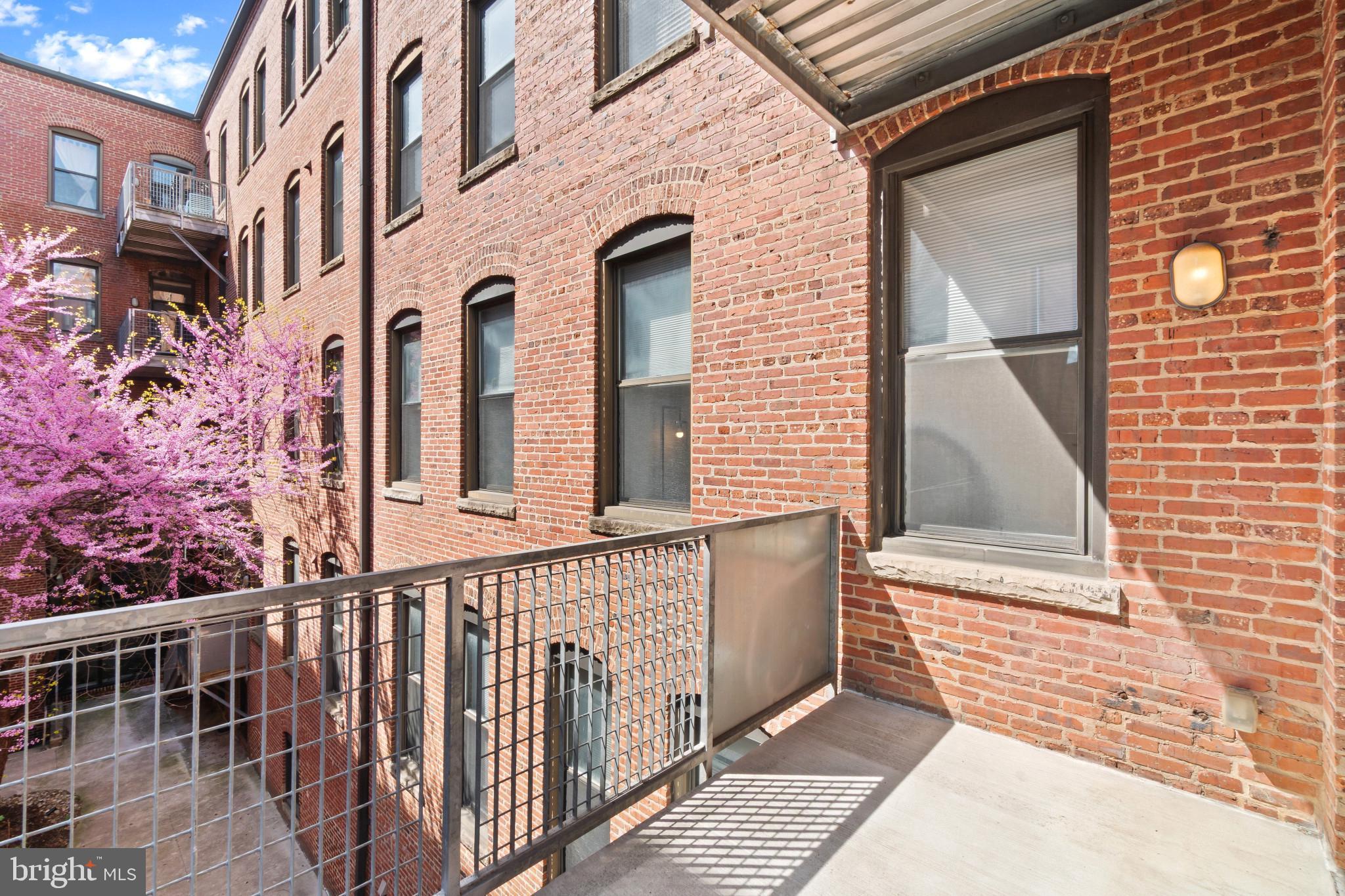 1211 Light Street, Unit 211 Baltimore, MD 21230 - Photo 14 of 40 Private Balcony