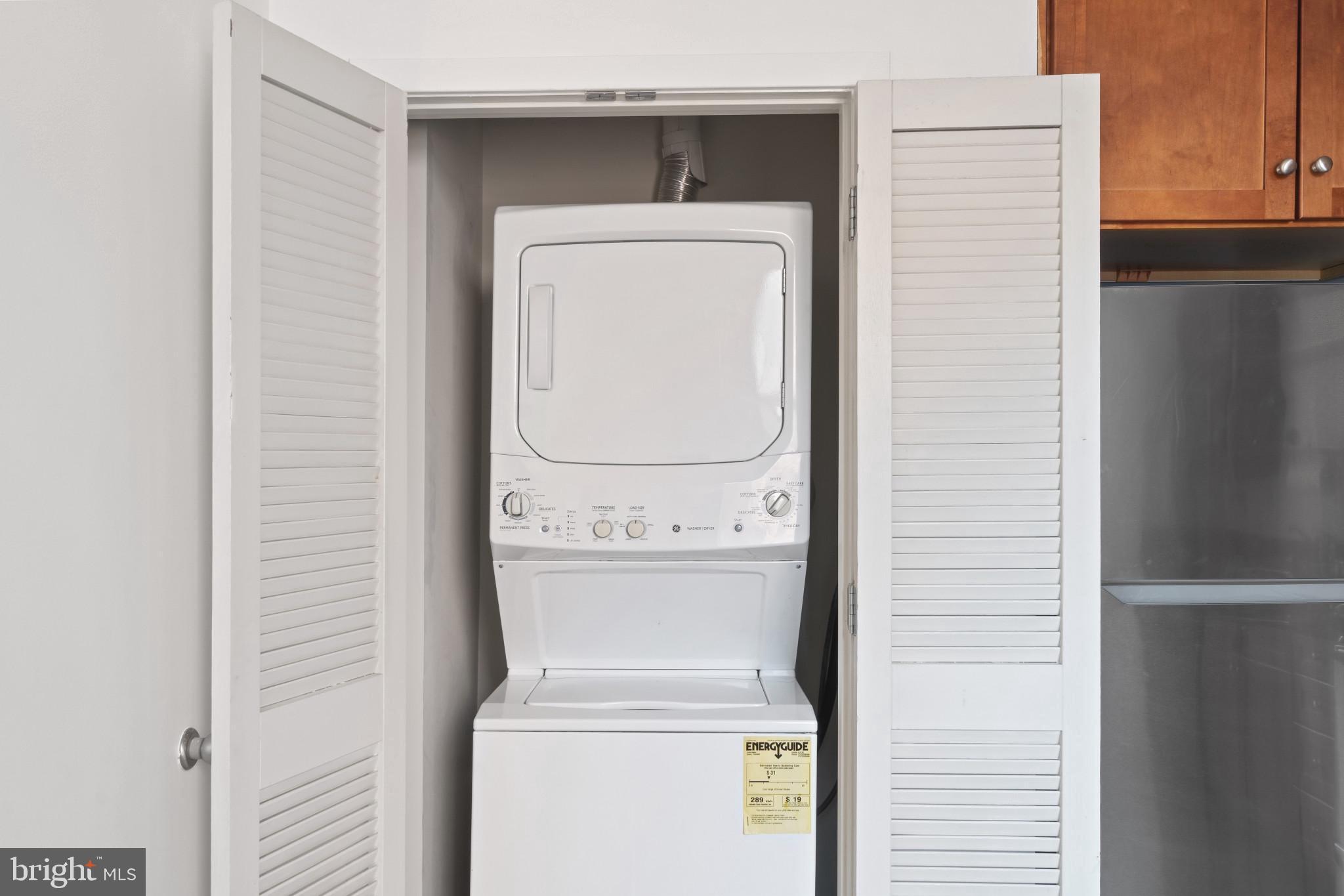 1211 Light Street, Unit 211 Baltimore, MD 21230 - Photo 19 of 34 Washer/Dryer In Condo Unit