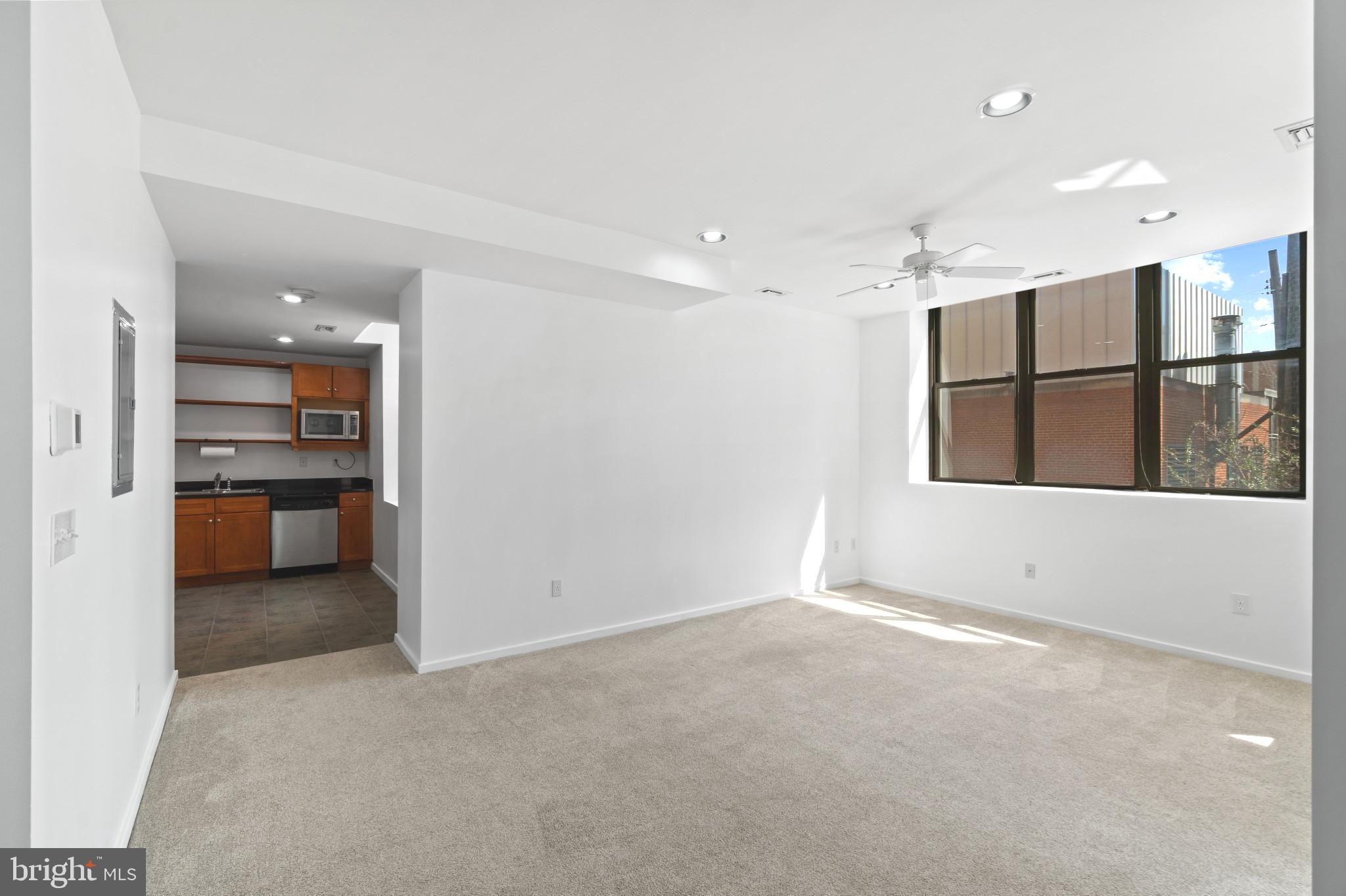 1211 Light Street, Unit 211 Baltimore, MD 21230 - Photo 7 of 34 Living Room With Lots Of Natural Light