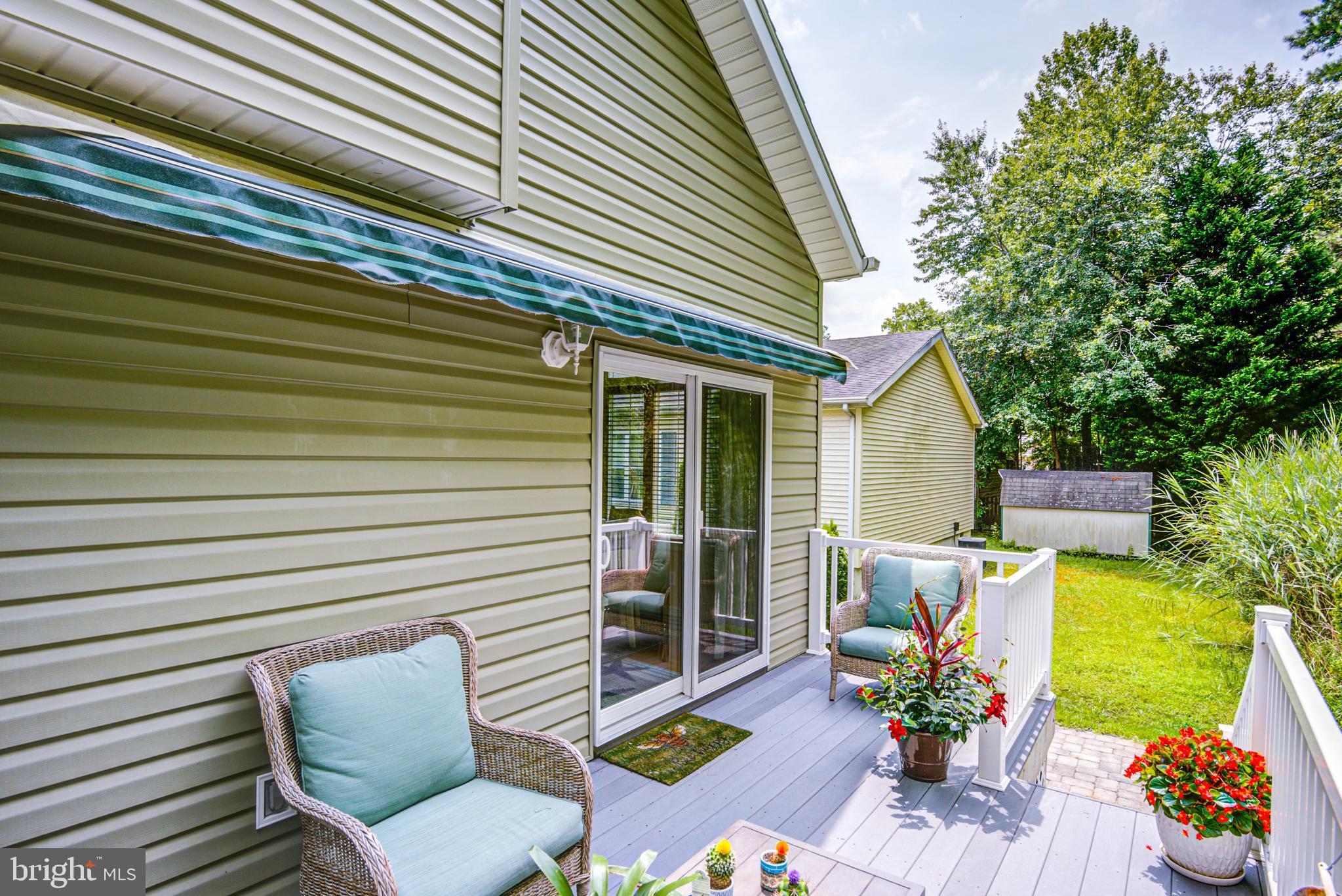 40 Gloucester Road Ocean Pines, MD 21811 - Photo 50 of 52 Retractable Awning on Deck
