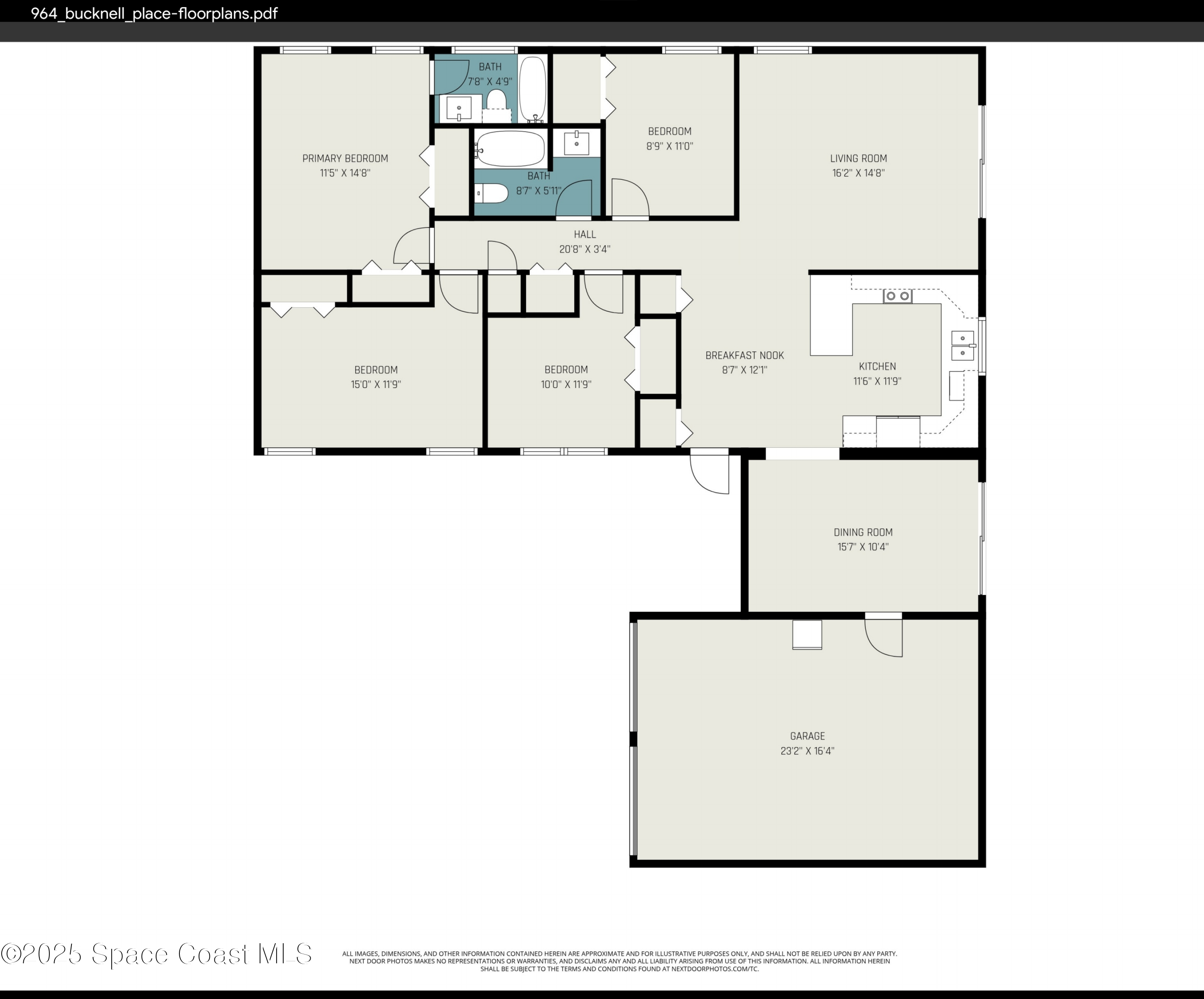964 Bucknell Place Rockledge, FL 32955 - Photo 30 of 30 a picture of a counter top space