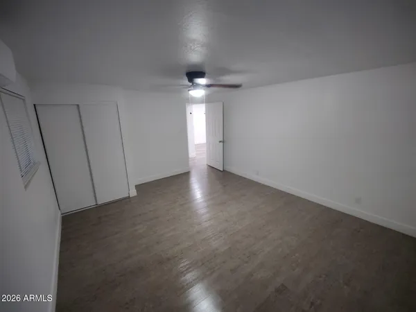 wooden floor in an empty room