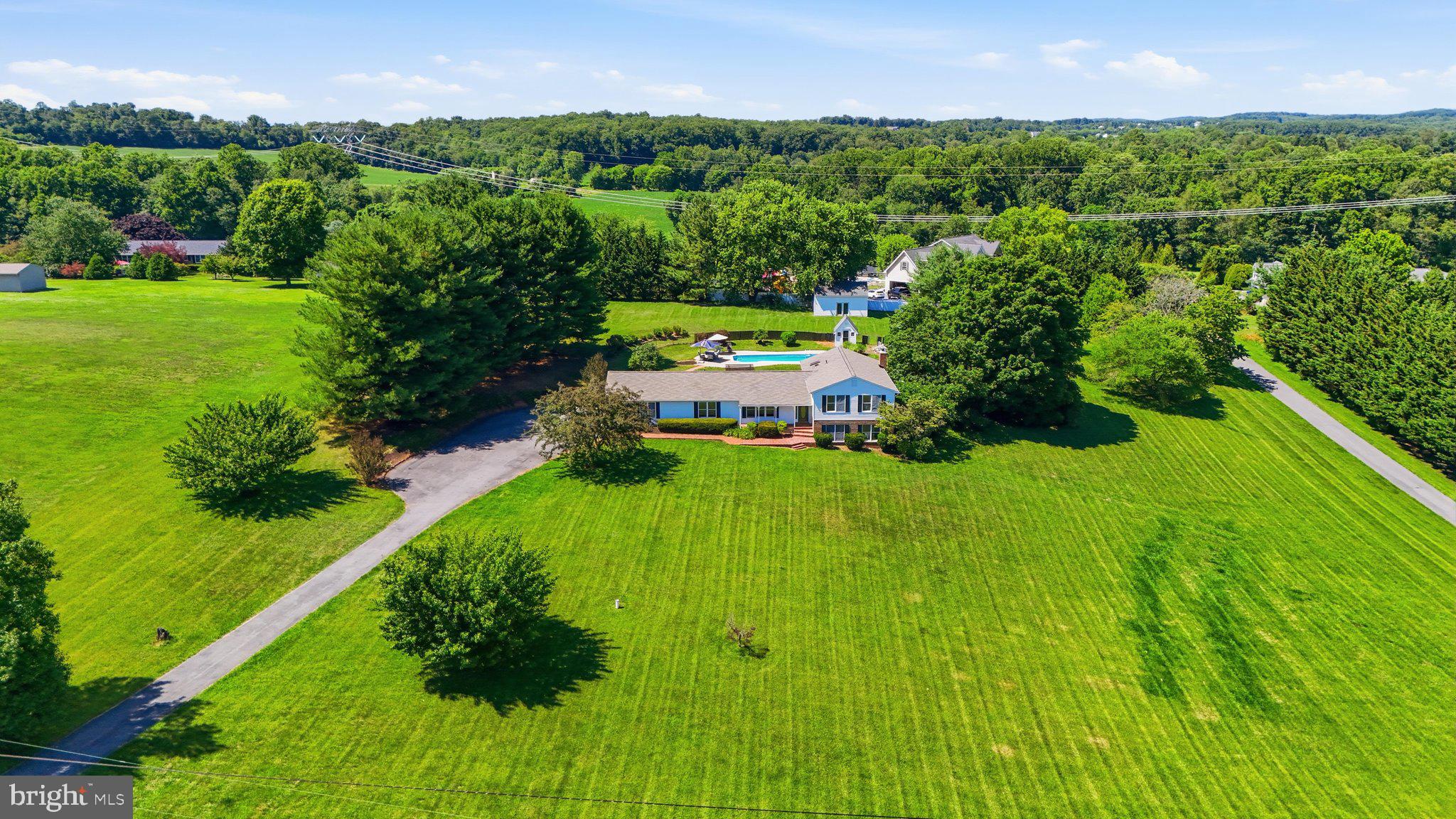 3814 Boteler Road Mount Airy, MD 21771 - Photo 49 of 61 Aerial Front