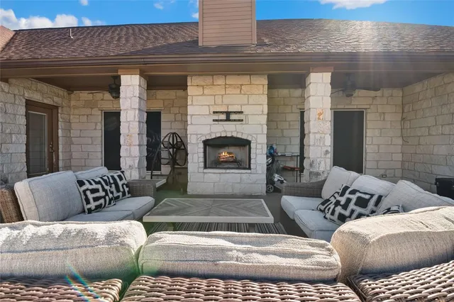 a view of a house with wooden floor